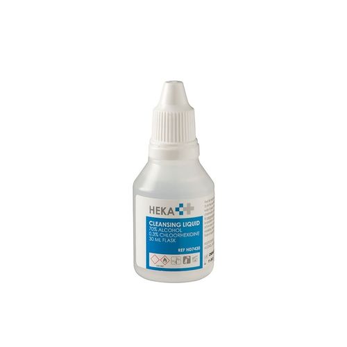 HEKA liquid reinigingsvloeistof 30 ml 0.3% chloorhexidine (Sterilon vv)